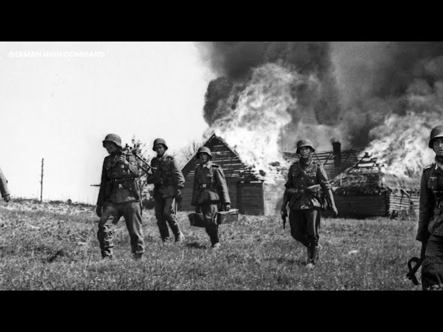 A frame from a War video made with Stillscope